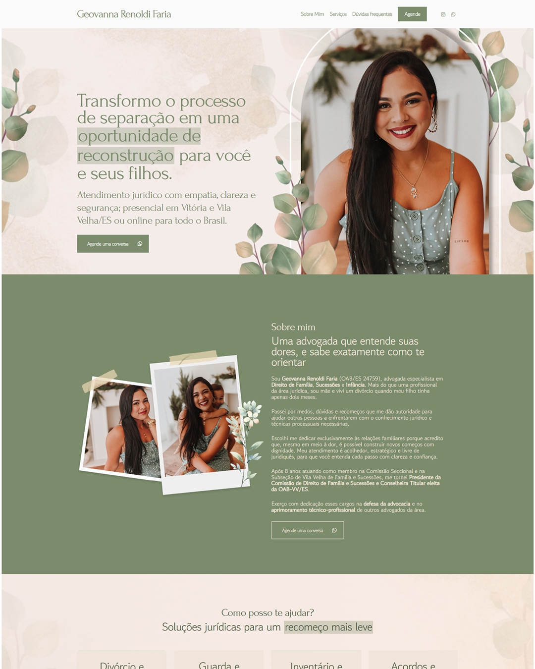 Site - Adv Geovanna Renoldi Faria