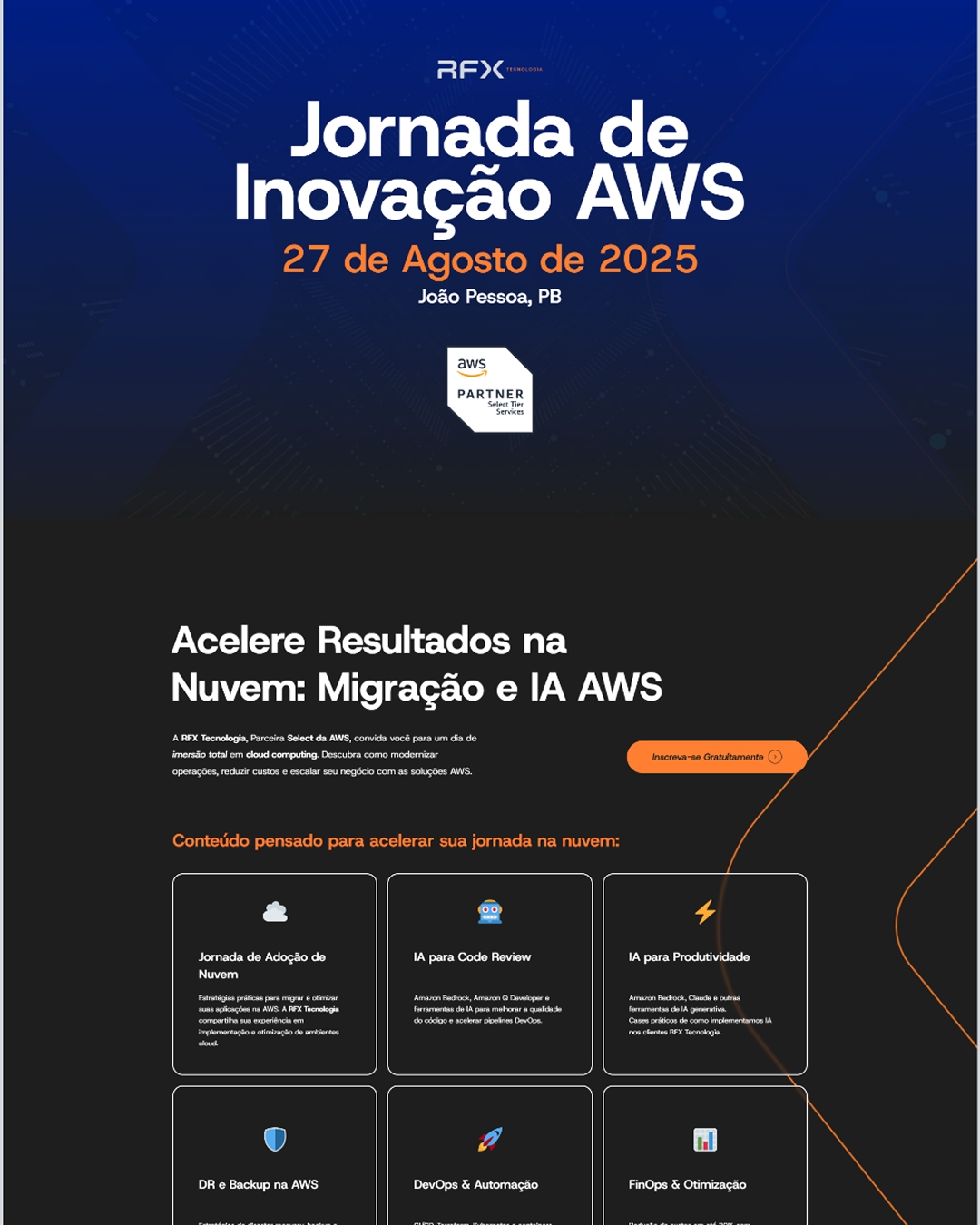 Site Plano - Jornada Inovação RFX