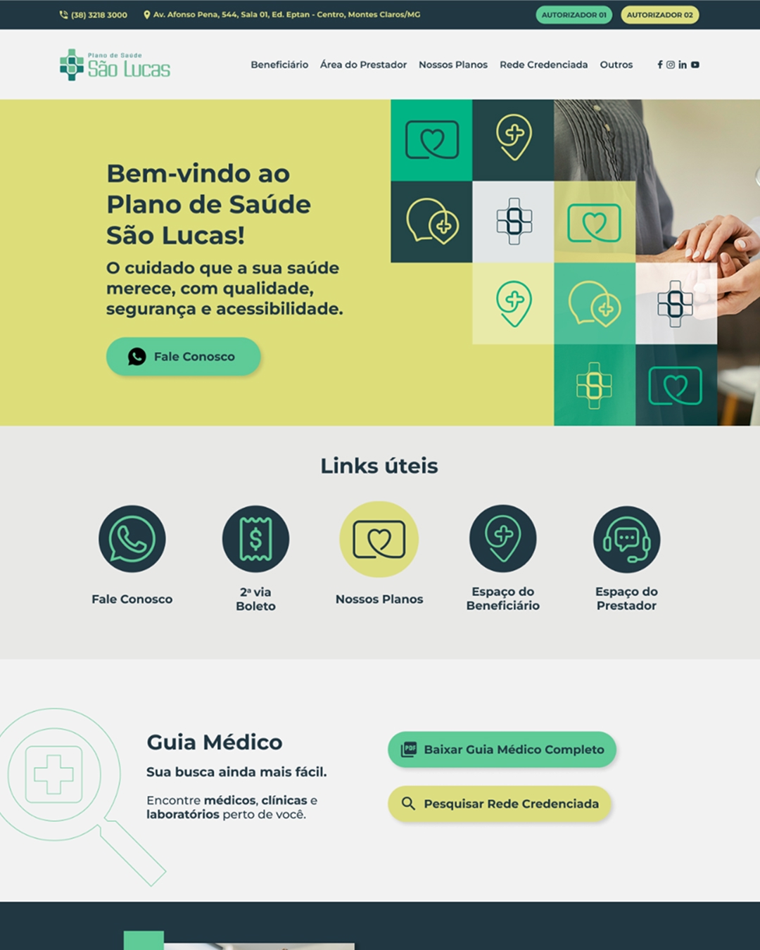 Site Plano São Lucas
